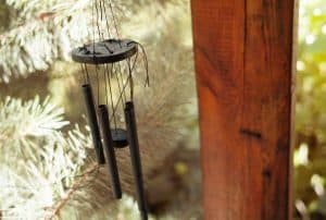 Wind Chimes Hanging on Strings