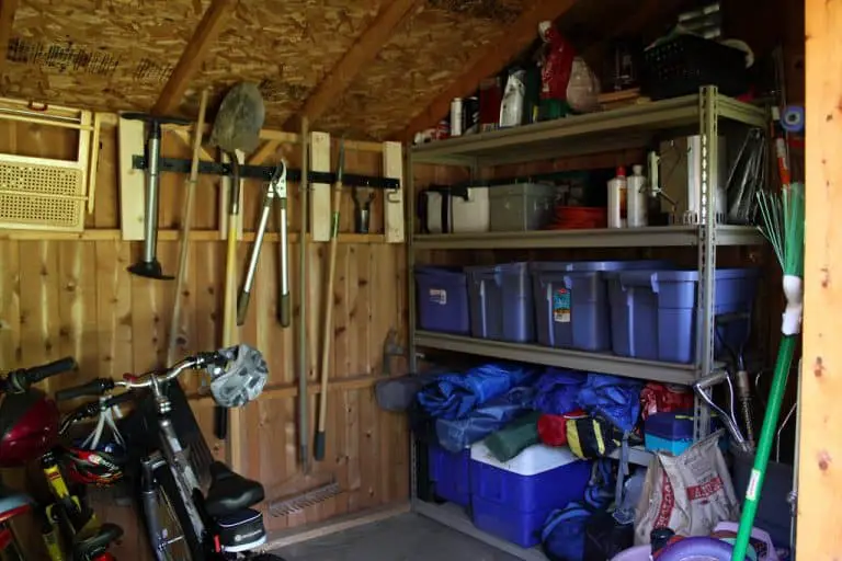 creative shed organization